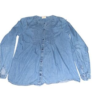 🤡Crazy 8 Blue Button Down Shirt for Kids🤡